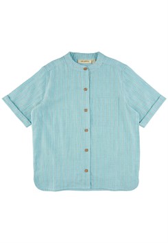 Soft Gallery Leo Shirt - Sky Blue